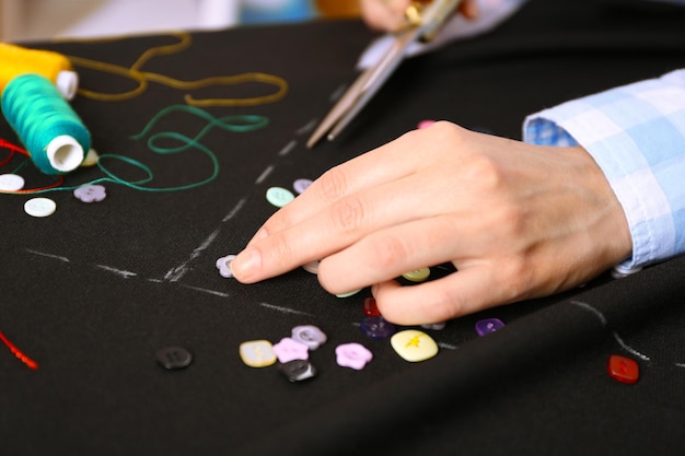 Etapy pracy nad projektem haftu